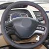 Anpassen DIY Micro Faser Leder Auto Lenkrad Abdeckung Für Honda Civic Civic 8 2006 2007 2008 (2-Speichen) Autoinnenraum