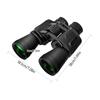 Binoclu 20x50 Binoclu cu lumină scăzută Viziune nocturnă BAK7 Prism Impermeabil cu șnur de transport pt.
