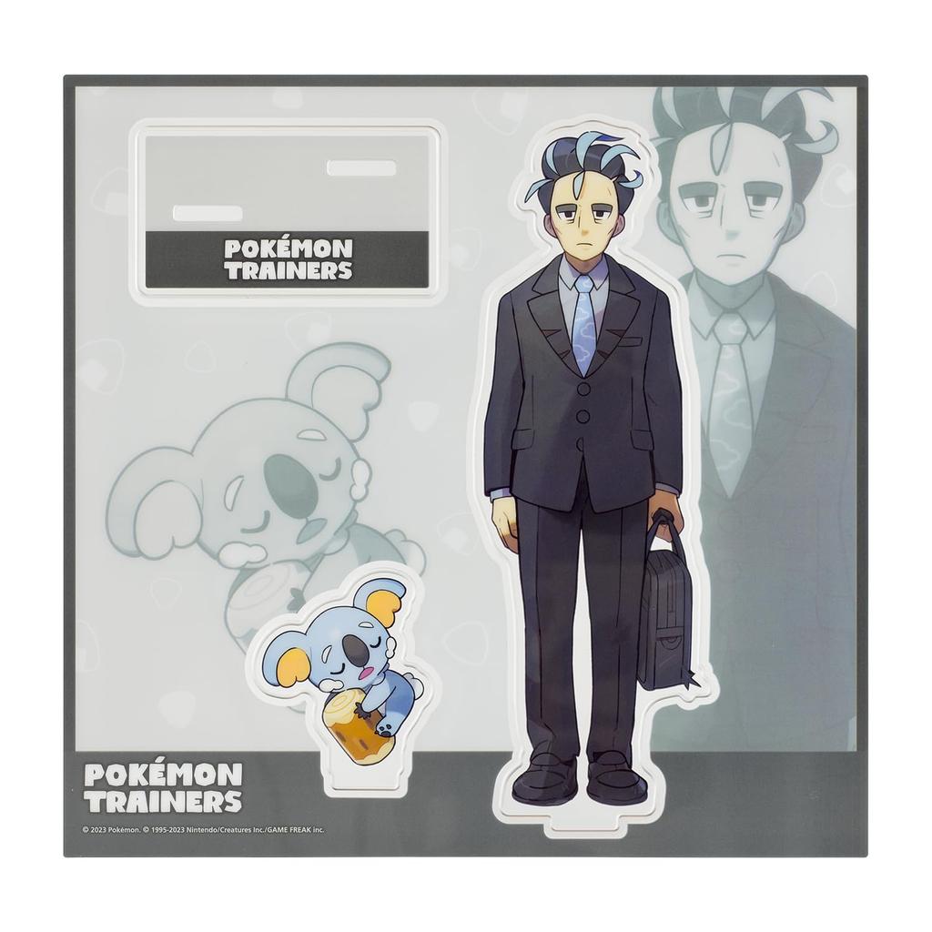 POKEMON Center Original Acrylic Stand TRAINERS Aoki Nekkoara POKÉMON &