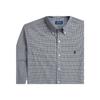 Polo Ralph Lauren Plaid Button-Up Long Sleeve Loose Shirt Men Shirts Black 710928252-003