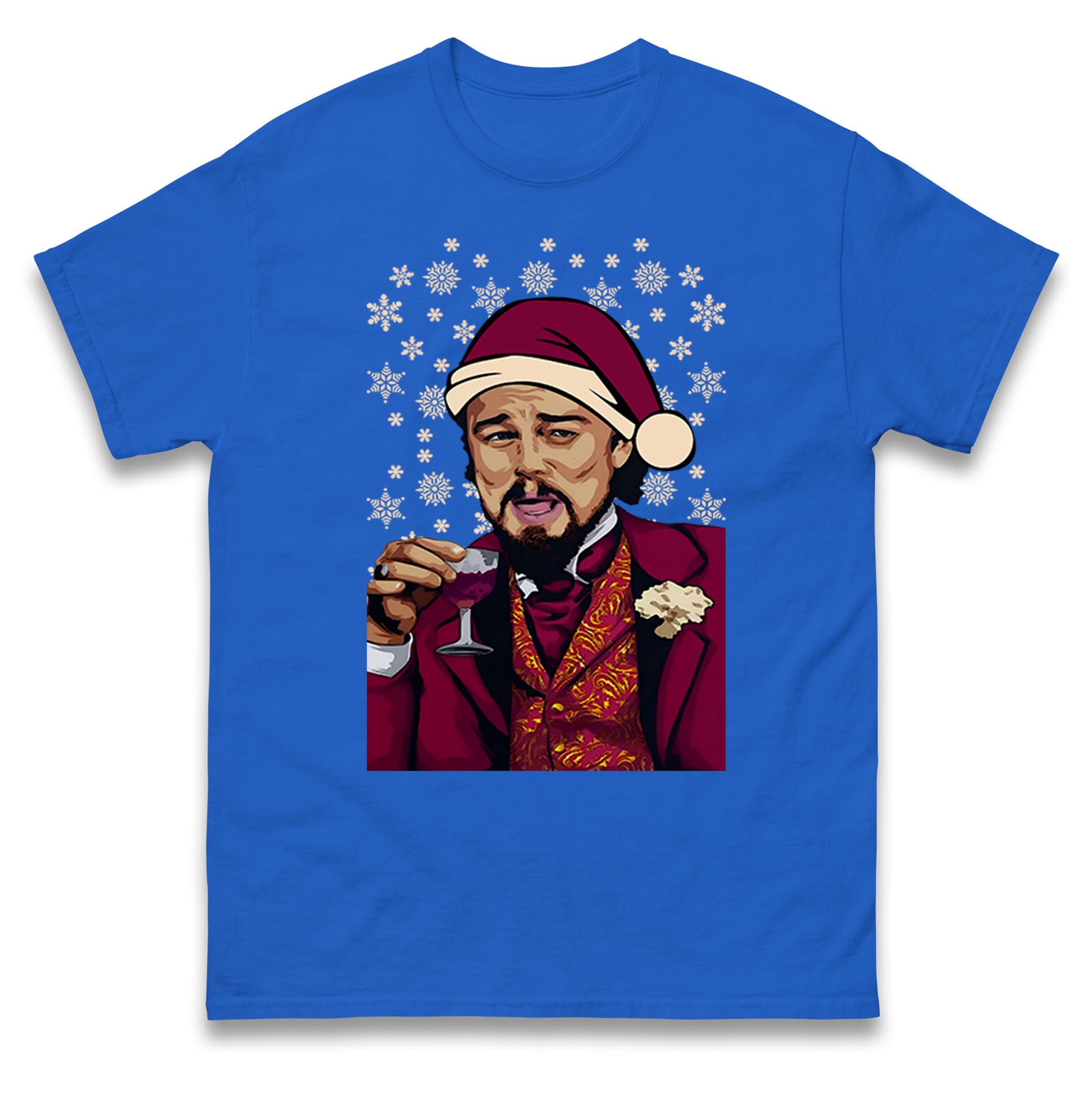 Leonardo DiCaprio Just One More Meme Mens T Shirt Womens Tops Tees 2XL