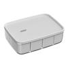 Kitchen Spice Pots,Seasoning Box with Cover,8 Compartments Gadgets,Salt Container,Sugar Bowl Set