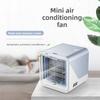 Mini-Luftkühler für Zuhause, Wohnheim, Büro, Klimaanlage, Ventilator, Elektrischer Ventilator, Praktischer Kühler, USB-Ventilator