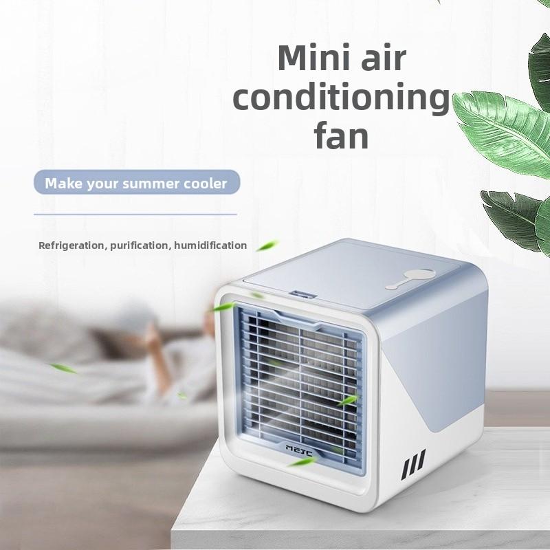Mini Air Cooler Home Dormitory Office Air Conditioning Fan Electric Fan Convenient Chiller USB Fan