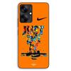 Phone Case - MANIACASE - Xiaomi Redmi 13C 5G - Silicone TPU - Black - Graffiti "Nike Just Do It"
