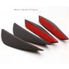 Car 4pcs Styling Universal Car Front Bumper Lip Fin Air Auto Body Kit