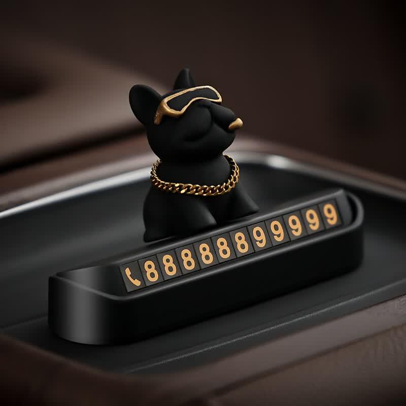 Decorative Animal Car Temporary Parking Number Plate