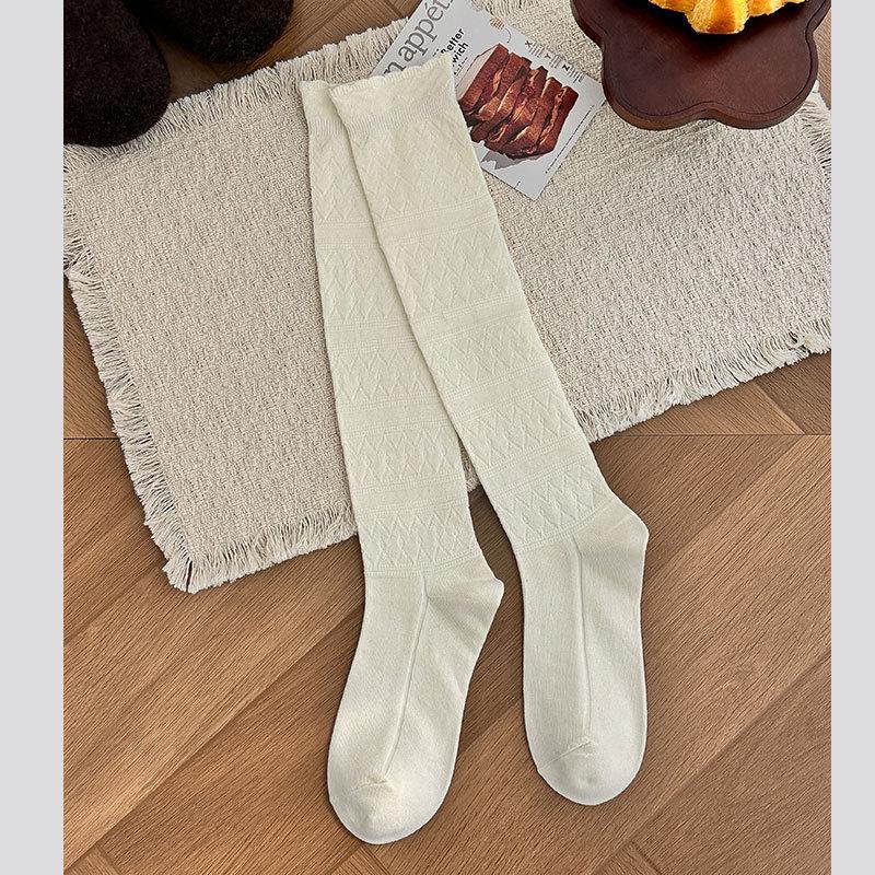 Gray Ankle Socks for Children, Matching Boots. Spring and Autumn Style Cotton Socks. Long Tube Boots. Sunscreen Long Tube Lace-up Socks for Summer.