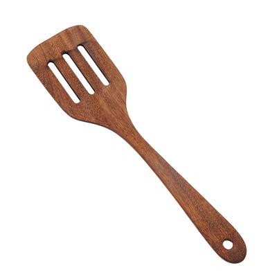 Wooden Vegetable Nonstick Pan Meat Cooking Shovel Rice Spatula Mixing Spoon Soup Scoop Ladle