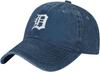 Berretto da Baseball Lettera D di Detroit Cotone Lavato Vintage Regolabile Unisex Cappellino da Papà