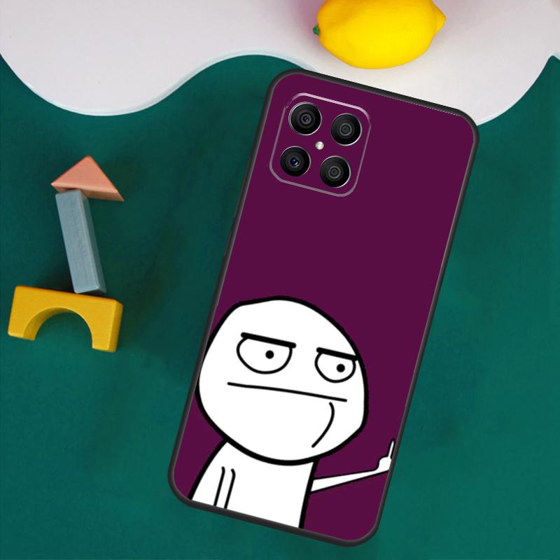 Funny Man Middle Finger Case For Honor Magic 7 Lite 5 6 Honor 200 Pro 50 70 90 Lite X9a X8a X8 X9 X8b X9c X9b Cover