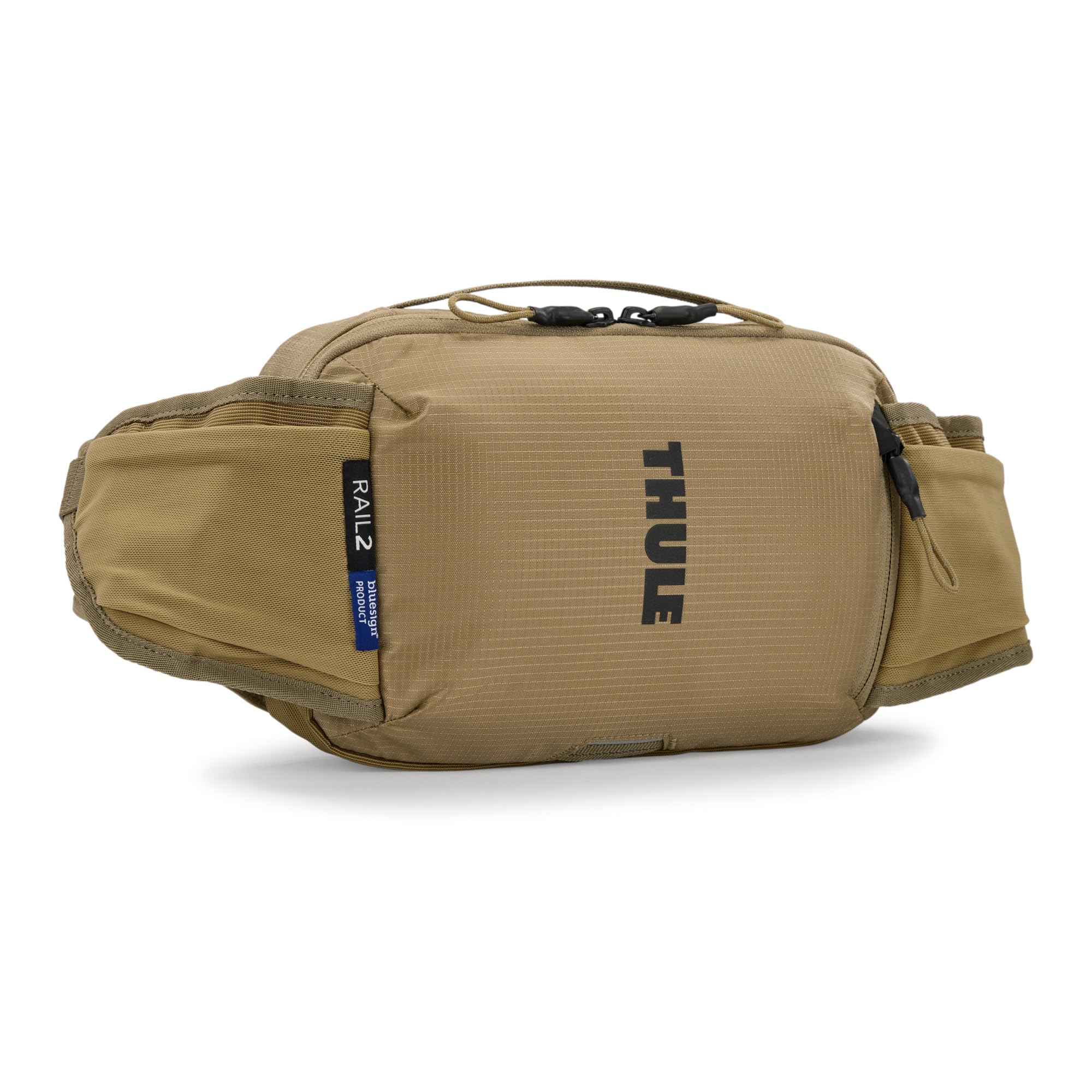 

Thule Rail Hip Pack 2L Waist Pouch with Side Pockets, Breathable, Faded Khaki, 3205305
