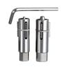 Dual Specification Broken Wire Extractor Durable Steel Damage Screw Extractor  Angle Valves Repair