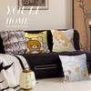 Popular Cute R-Rilakkumas Bear Cushion Cover Decorative Pillow Sofa Home Decor Case Pillow Cases
