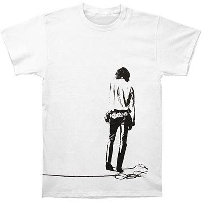 The Doors Unisex Adult Solitary Back Print T-Shirt