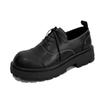 Derby Men's Thick Soled Shoes Fashion Designer's New Style Outdoor Trendy Party Classics Black Versatile Youth Daily Shoes