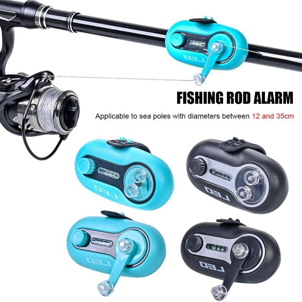 Energy Saving Bulb Fish Electronic Buzzer Sound Bell Fishing Bite Alarm Fishing Alarm  Pole Tip Use