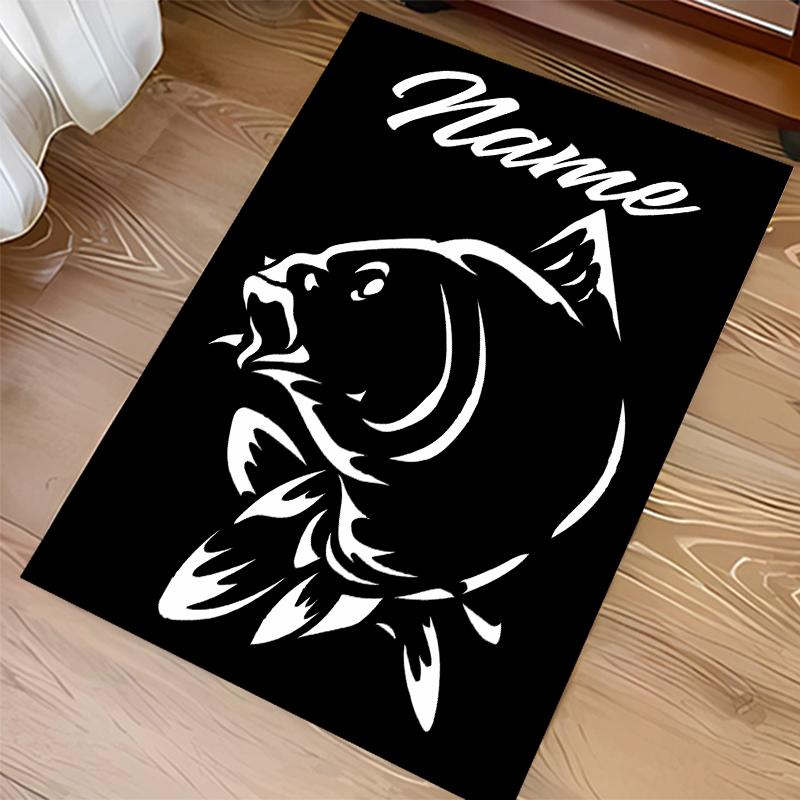 Custom personalization Nash logo Print Area Rug - Soft, Washable Non-Slip Indoor Mat,Living Room,Home&Office Decorative Rug