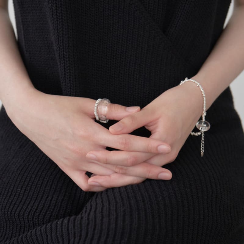 APIOH SILVER CHEEP RING