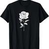Rose Vintage inspiriert Blume Botanische Pflanzen Natur Garten T-Shirt