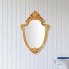 Antique Bathroom Mirrors, Makeup Mirror Wall Decor, Decorative for Entryway Bedroom