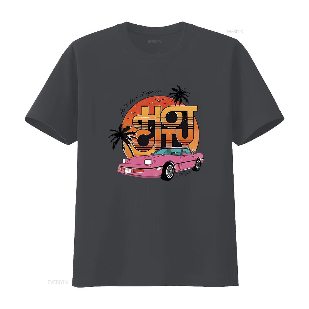 SALE Bonnie Mckee LetS Live It Up In Hot City T Shirt Vintage Washed Versatile Unisex Breathable Casual Stretched Fashion