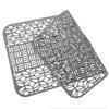 Gadpiparty Sink Sink Draining Water Drying Kitchen Drying Mat Mat, Protector, Silicone, Anti-Slip Mat, Hollow, Mat, Drain, Countertop, Sink, Pad,