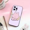 CUTE A-Asamimichan   Phone Case For iPhone 17,16,15,14,13,12,11 Plus,Pro Max,Soft Silicone Black Cover