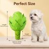 Artichoke Squeaky Snuffle Plush Toy, Treat Hide Chew Toy for Puppies Small Dogs Cats Teething Play