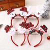 2026 LED Christmas Headband: Cute Santa & Snowman Decorations for Kids
