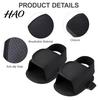 Wear Resistant Rehabilitation Gear Wheelchair Foot Restraint Shoe Holder, Adjustable Straps for Leg Anti-fall Mobility Assistance Supports,