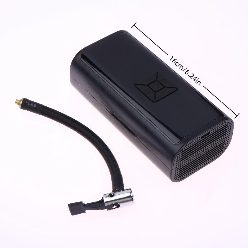 Elektrická pumpa na pneumatiky Dobíjecí Přenosná pumpa na huštění pneumatik do auta LCD displej Huštění pneumatik do auta pro automobil, jízdní kolo, míč