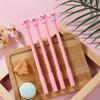 2Pcs Cute Piggy Creative Neutral Pen Cartoon Kawaii Pink Pig 0.5mm Pen Office Pink School Supplies Stationery
