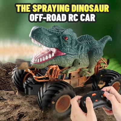 Spray Dinosaurier Off-Road RC Auto Spielzeug Klettern Off-Road Bigfoot Tyrannosaurus Rex Triceratops Stunt Auto Für Kinder geschenk Spielzeug