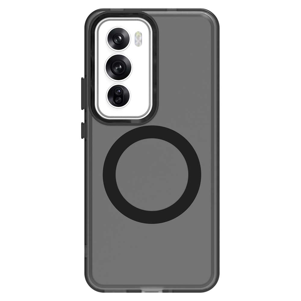Magsafe Matte Phone Case For Oppo Reno12 Reno12 Pro 5G Protective Case Magnetic Wireless Charging Shockproof Back Cover