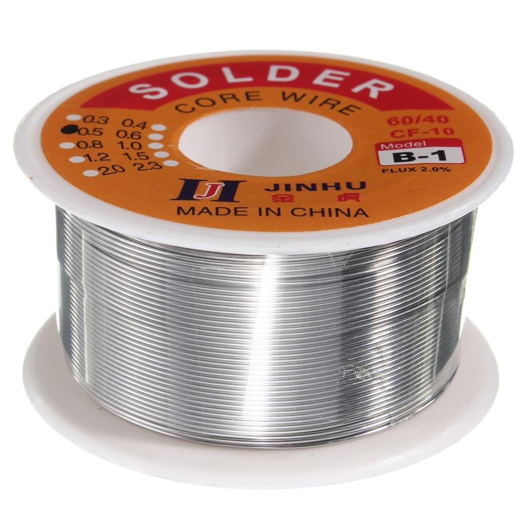 2.0mm Tin Lead Solder Wire Rosin Core Soldering 2/% Flux Reel Tube 60//40
