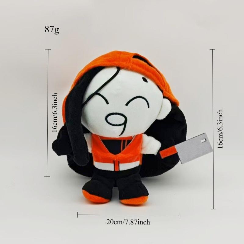 BUTCHER VANITY Plush Cute Cartoon Soft Butcher Plush Toy Halloween Dolls Periphery Room Decoration For Fans Birthday Gift