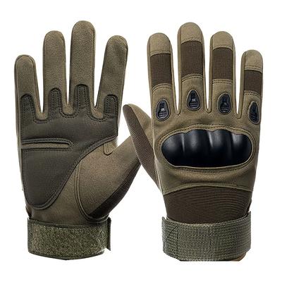 Tactical Military Gloves, Color Bullet Air Gun Shooting, Soldier Combat Anti Slip Bicycle All Finger Gloves, MEN'S Clothing GLOV