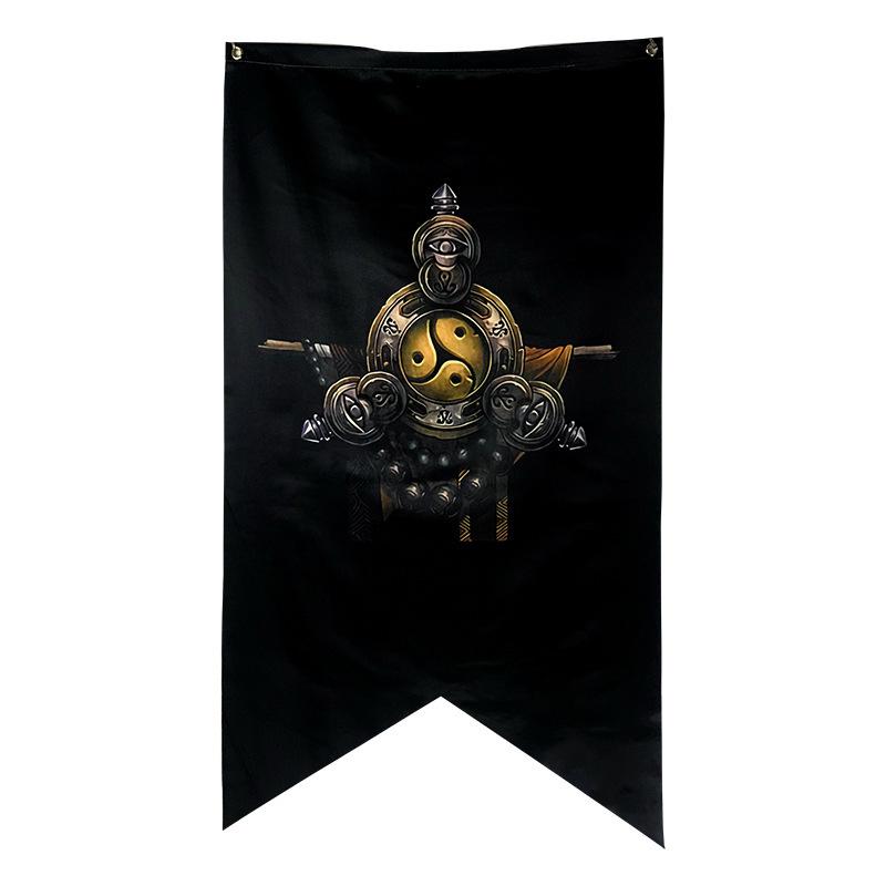 Hero Dark Flag KTV Theme Decoration for Living Room