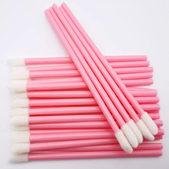 Kittro Disposable Lip Pack of Hollow Portable and Perfect for Lip and Professional Use Brushes, 100, Rods, Convenient, Brushes, Lipstick, Makeup,