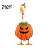 Halloween Goose Costume Ghost Outfit, Christmas Porch Apparel, Festive Thanksgiving Outfit for 23 Inch Statue, Outdoor Garden Yard Lawn Decoration