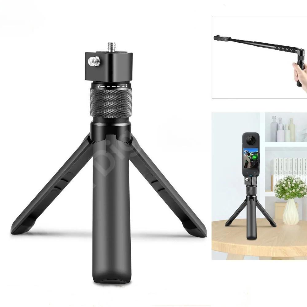 Bullet Time Handle Multifunctional Foldable Plastic Table Tripod for Insta360 X5 /X4 Air /OSMO 360 чёрный