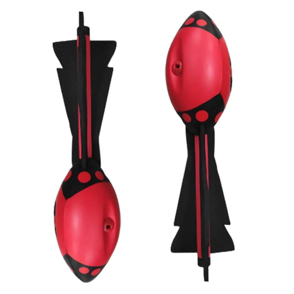 1Set Outdoor Sport for Play Toy Toss Game Toy Long Range Flying Distance Whistle Inside Lightweight Outdoor Flying Toy G  yellow