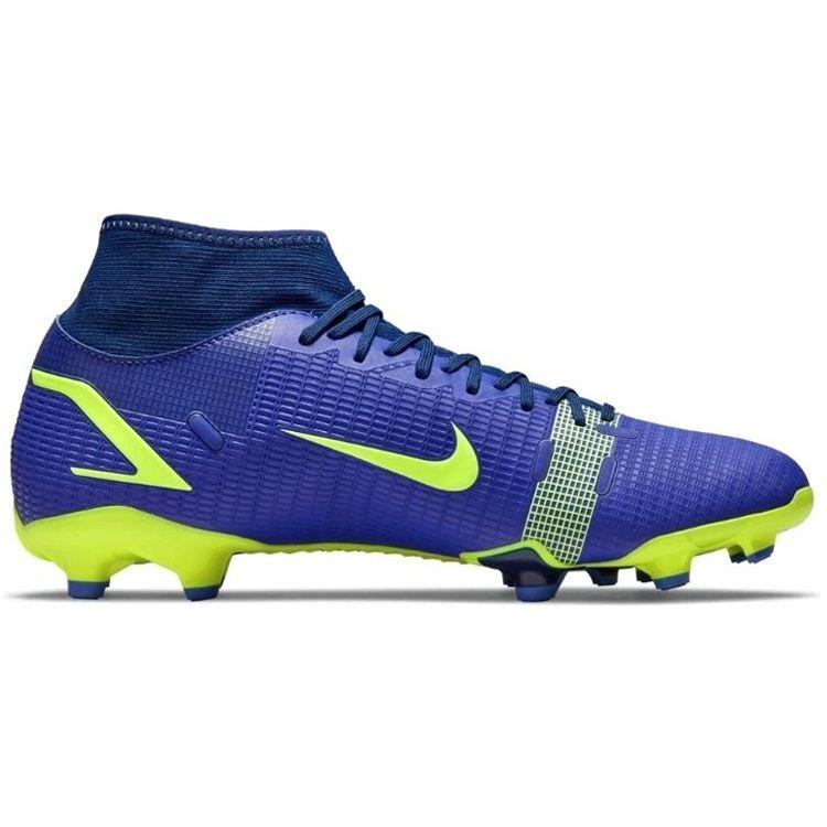 Nike Mercurial Superfly 8 Academy MG Recharge Pack Unisex Sneakers Blue Sapphire Blue-Void CV0843-574