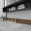 1pc Realistic Wood Grain Repair Adhensive Duct Tape Floor Furniture Renovation Skirting Line Sticker Home Decoration