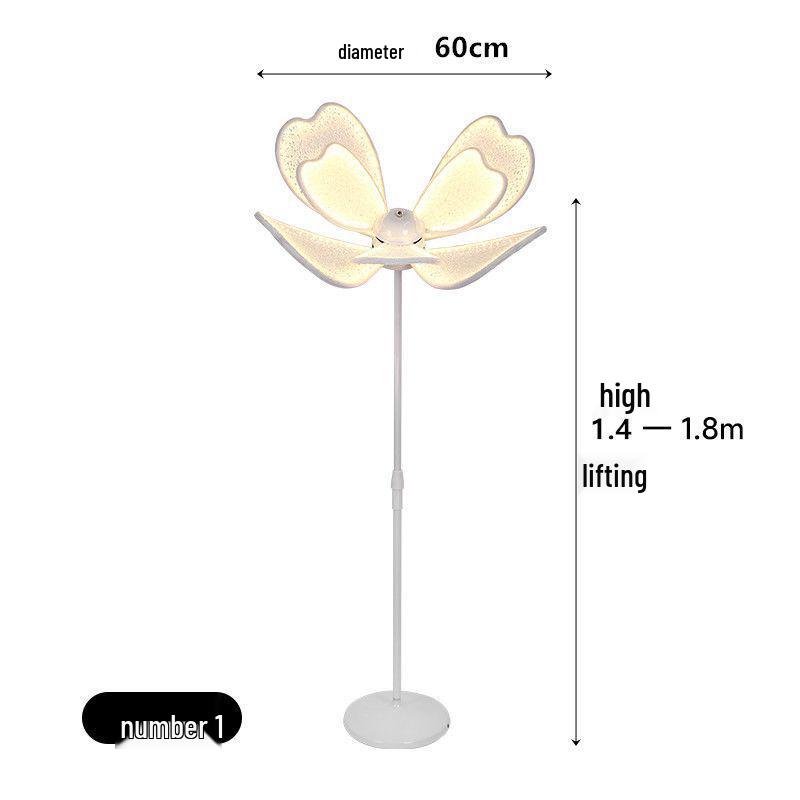 Glowing Peony Flower & Butterfly Aisle Lights for Wedding Decorations