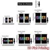 2D flat Photography Backdrop Photography Banner Colorful Gamer Letters 100% Polyester Festive Backdrops Use for Suitable for