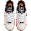 Nike Air Force 1  GS White Black Orange Kids Sneakers Orange-Peel IQ0205-100