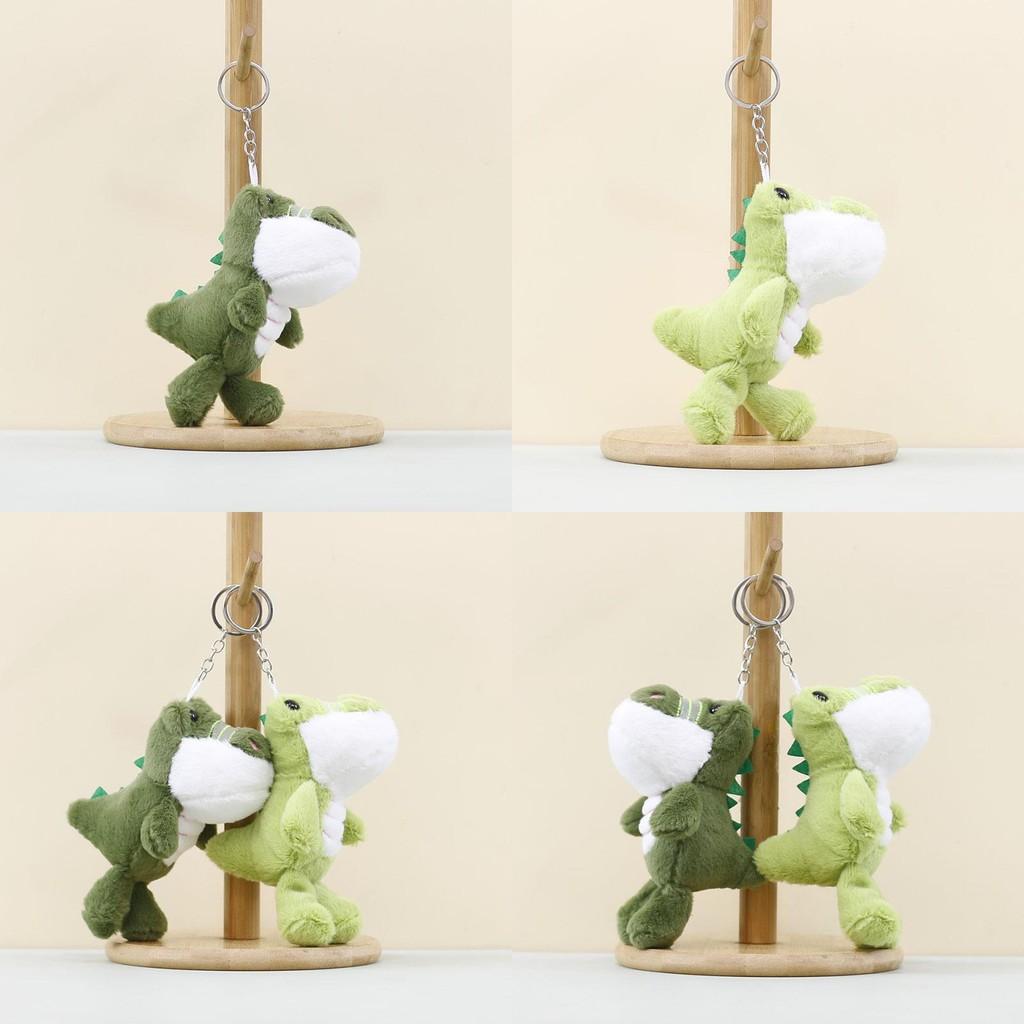 Plush Cartoon Crocodile Keychain Charm Keyring Children Bag Decoration Doll Gift