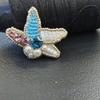 10Pcs Sea Creature Sew on Patches for Clothing Jackets Jeans Dress Artifical Pearls Beaded Sewing on Patches Appliques